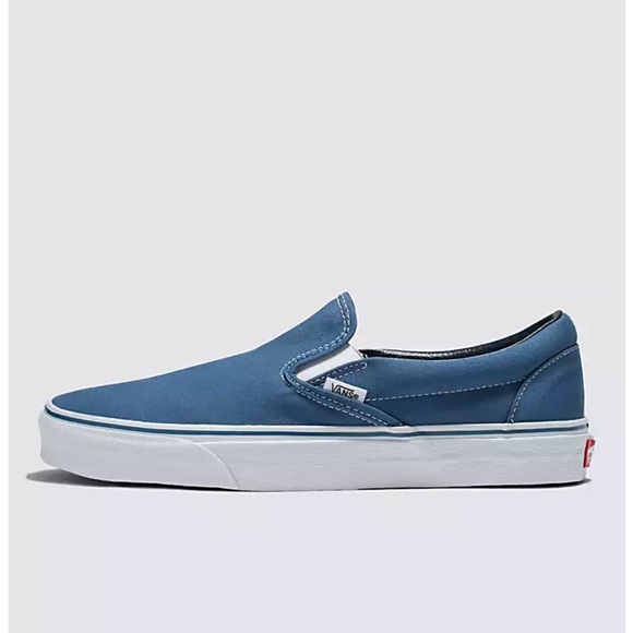 👟Vans Classic Slip on Shoe Blue - Picture 3 of 4